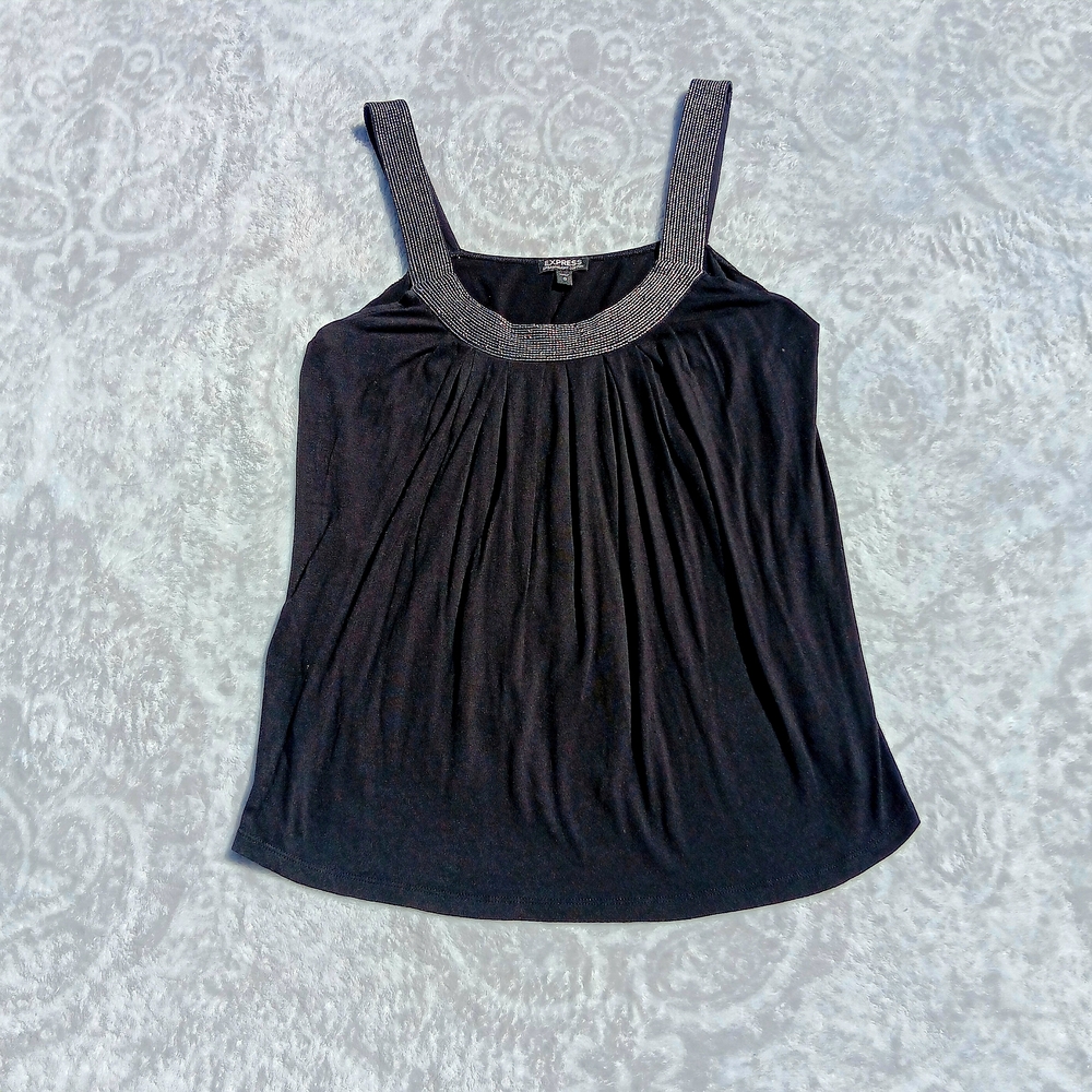 Black Sleeveless Top
